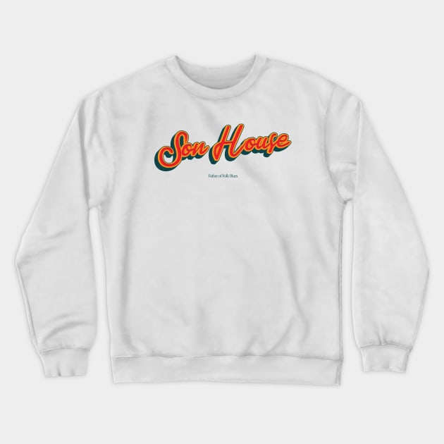 Son House Crewneck Sweatshirt by PowelCastStudio